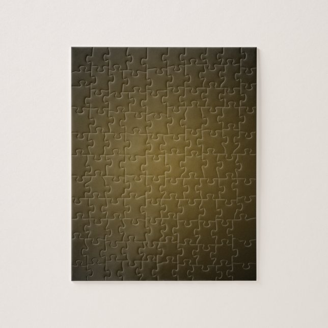Puzzle Vignette granuleuse marron et noir tendance (Vertical)