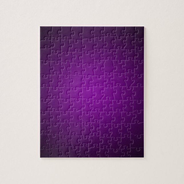 Puzzle Vignette Violet-Noir Grainy (Vertical)