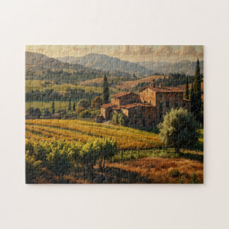 Puzzle Vignoble en Italie