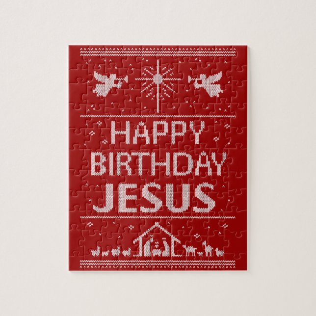 Puzzle Vilain Noël Sweet Design Nativité Christian (Vertical)