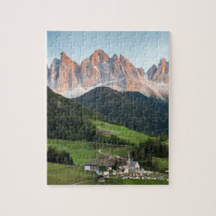 Puzzle Village alpin pittoresque Dolomite Mounts Voyage