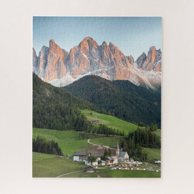 Puzzle Village alpin pittoresque Dolomite Mounts Voyage (Vertical)