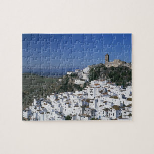 Puzzle Village blanc de Casares, Andalousie, Espagne 2