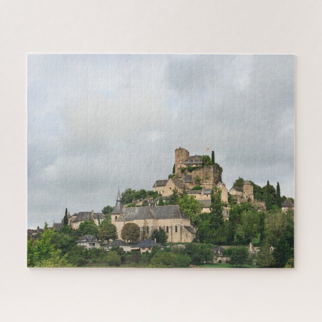 Puzzle Village de Turenne en France (Horizontal)