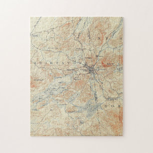 Puzzle Village et zone du lac Saranac à Adirondacks