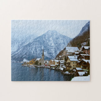 Puzzle Village Hallstatt sur le lac - Salzbourg Autriche