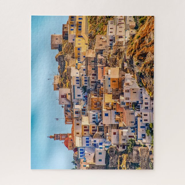 Puzzle Village photo Grèce île de Karpathos (Vertical)