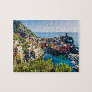 Puzzle Village pittoresque, Cinque Terre, Ligurie, Italie