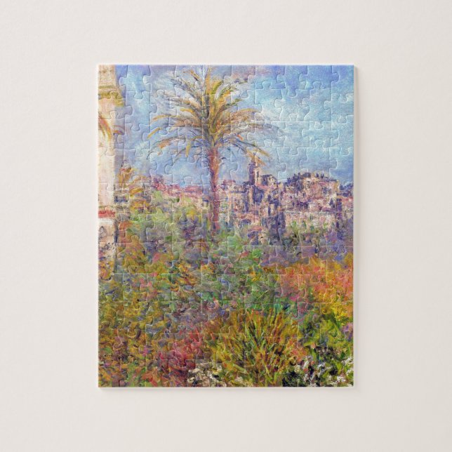 Puzzle Villas chez Bordighera 03 par Claude Monet (Vertical)