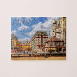Puzzle Ville - Atlantic City, NJ - L'hôtel Dennis 1908