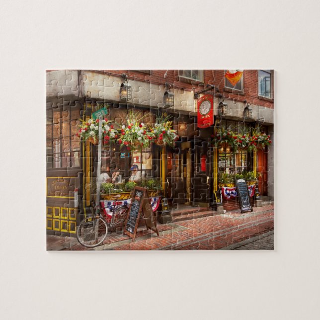 Puzzle Ville - Boston MA - La Taverne du Dragon Vert (Horizontal)