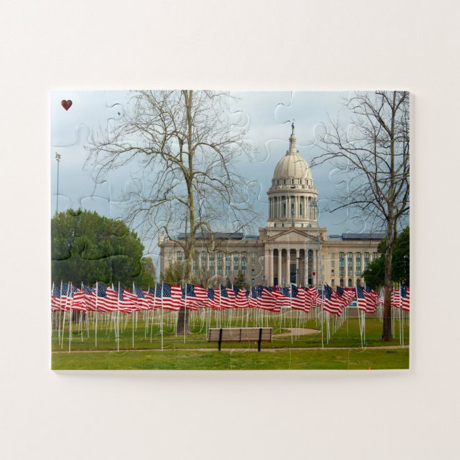 Puzzle Ville capitale Oklahoma (Horizontal)