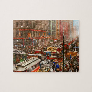 Puzzle Ville - Chicago - Embouteillage sur Dearborn St 19