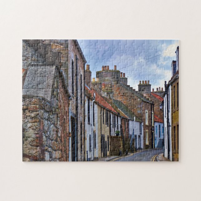 Puzzle Ville d'Anstruther Écosse. (Horizontal)