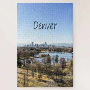 Puzzle Ville de Denver et montagnes Colorado