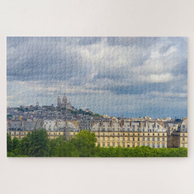 Puzzle Ville de Paris avec Sacre Coeur, France (Horizontal)