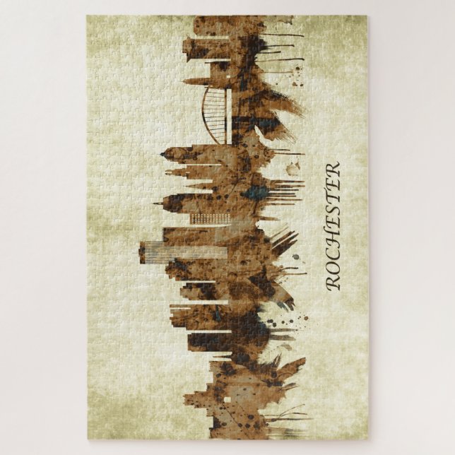 Puzzle Ville de Rochester New York (Vertical)