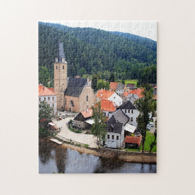 Puzzle Ville de Rozmberk (Vertical)