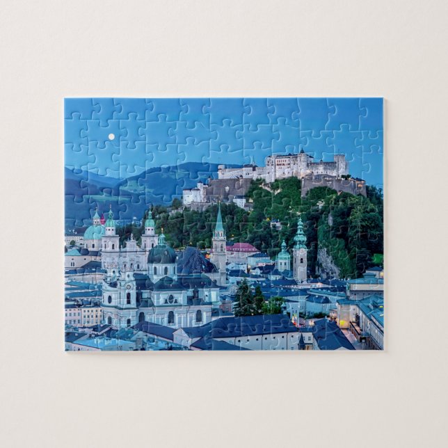 Puzzle Ville de Salzbourg, Autriche (Horizontal)