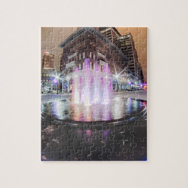 Puzzle Ville de Tulsa l'Oklahoma (Vertical)