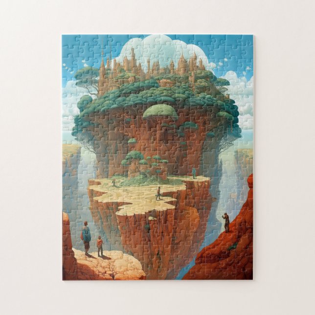 Puzzle Ville d'Imaginaire surréaliste (Vertical)