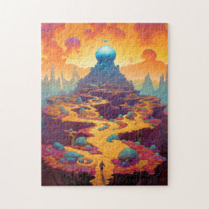 Puzzle Ville d'Imaginaire surréaliste
