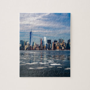 Puzzle Ville Manhattan de New York City d'horizon de New