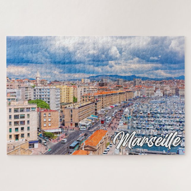 Puzzle Ville portuaire de Marseille, France (Horizontal)