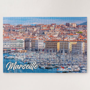 Puzzle Ville portuaire de Marseille, France