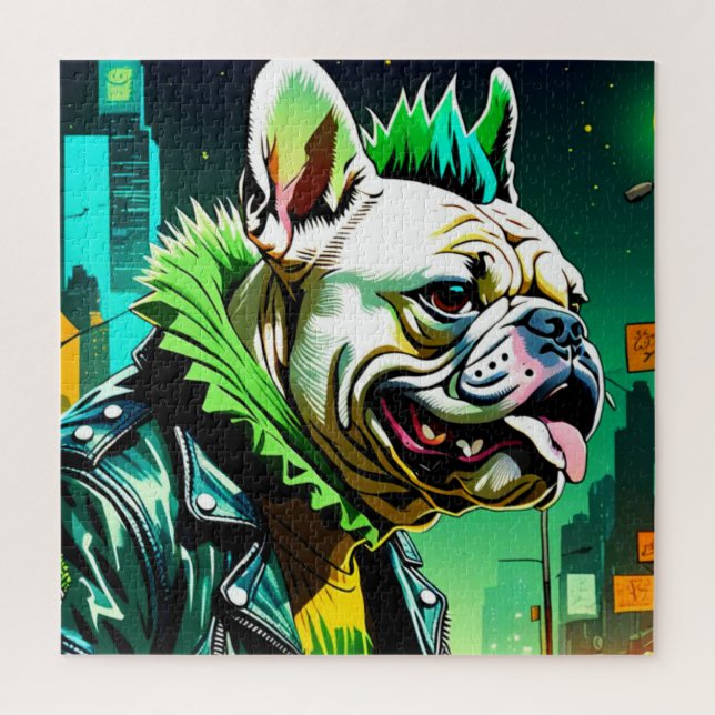 PUZZLE VILLE PUNK BULLDOG 2 (Vertical)