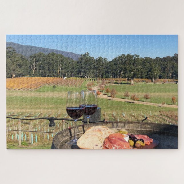 Puzzle vin de chacuterie (Horizontal)