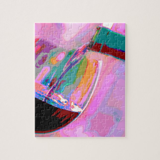 Puzzle Vin rouge soirée fête (Vertical)