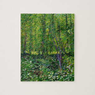 Puzzle Vincent Van Gogh Arbres Et Sous-Croissance