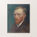 Puzzle Vincent van Gogh Autoportrait Art Painting Family<br><div class="desc">Personnalisé, personnalisé et familial amoureux de l'art 250 pièces et plus puzzle puzzle, avec une huile de peinture vintage auto-portrait détaillée et détaillée sur le tableau d'artiste, par Vincent van Gogh, et votre note / salutations dans un élégant script de typographie en faux or. Fait de carton robuste et monté...</div>