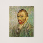 Puzzle Vincent van Gogh Autoportrait, Art Vintage<br><div class="desc">Autoportrait de Vincent van Gogh. Van Gogh a créé de nombreux autoportraits au cours de sa vie, il était un auto-portraitiste prolifique, qui s'est peint trente-sept fois entre 1886 et 1889. Dans tous ces autoportraits on est frappé que le regard du peintre nous est rarement dirigé vers nous; même quand...</div>