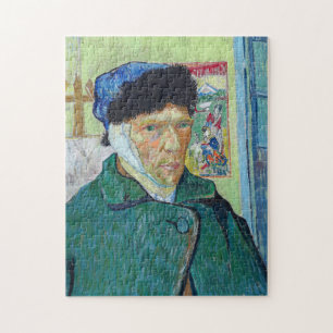 Puzzle Vincent van Gogh - Autoportrait avec oreille bandé