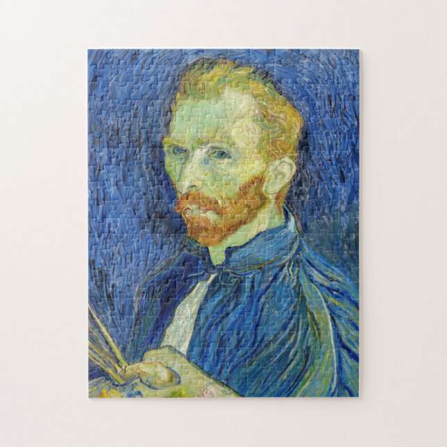 Puzzle Vincent van Gogh - Autoportrait avec Palette (Vertical)