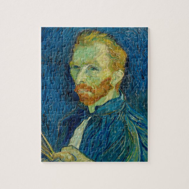 Puzzle Vincent Van Gogh Autoportrait avec Palette Art (Vertical)