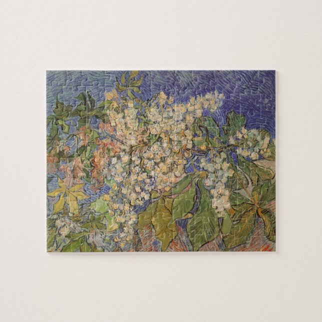 Puzzle Vincent van Gogh - Branches de marronnier en fleur (Horizontal)