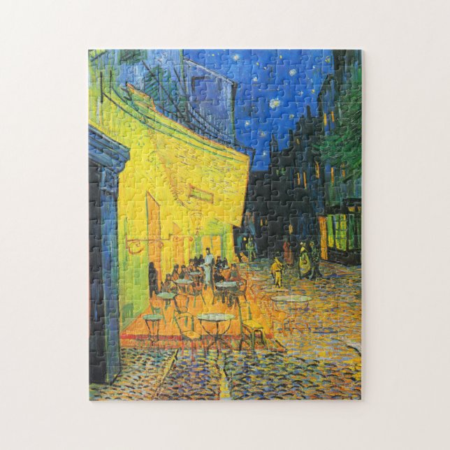 Puzzle Vincent Van Gogh Café Terrasse Au Night Fine Art (Vertical)
