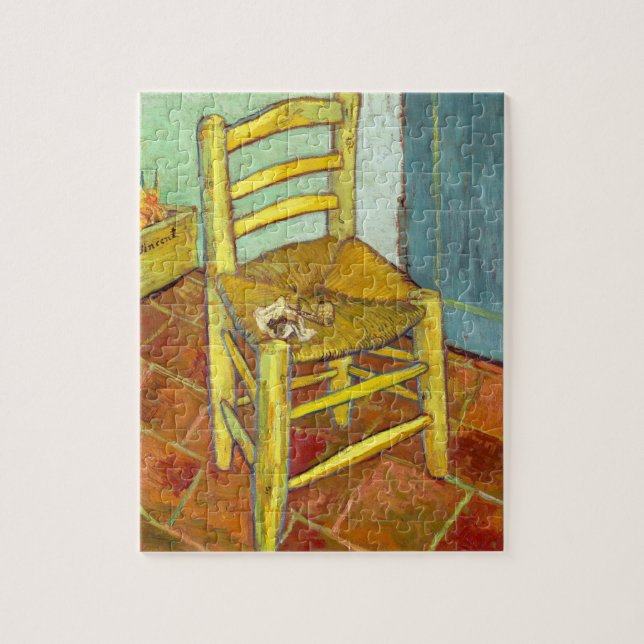 Puzzle Vincent Van Gogh Chaise avec tuyau (Vertical)