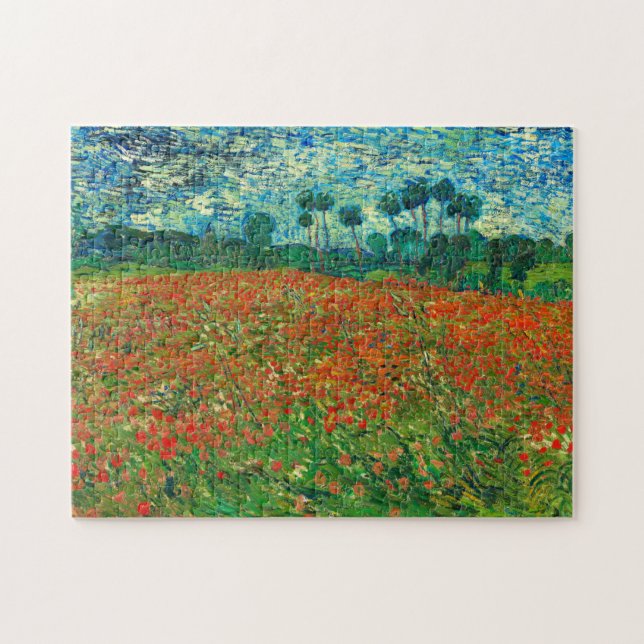 Puzzle Vincent Van Gogh Champ de Coquelicots Beaux-Arts (Horizontal)