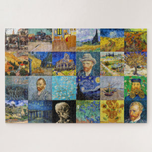 Puzzle Vincent van Gogh - chefs-d'oeuvre Mosaic Patchwork