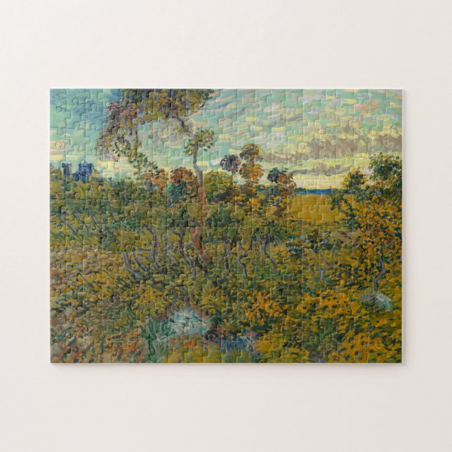 Puzzle Vincent Van Gogh, Coucher De Soleil À Montmajour (Horizontal)