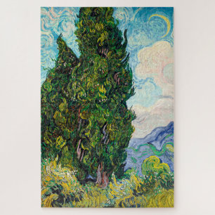 Puzzle Vincent Van Gogh Cypress Art