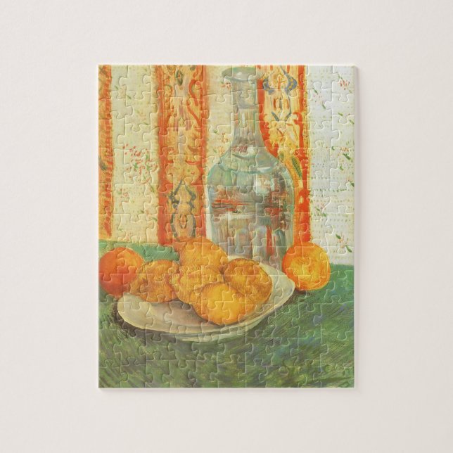 Puzzle Vincent van Gogh - Décanter et citrons sur une pla (Vertical)