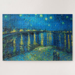 Puzzle Vincent Van Gogh Étape Nuit Sur Le Rhône