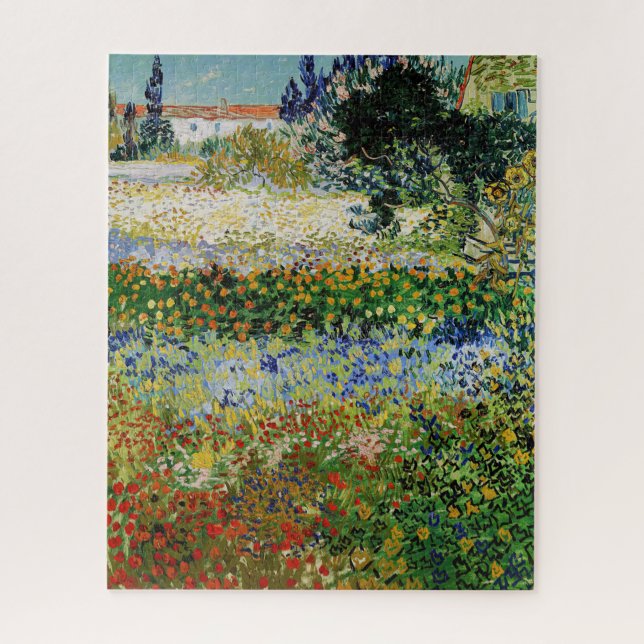 Puzzle Vincent van Gogh - Flower Garden (Vertical)