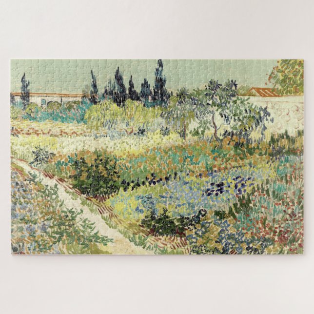 Puzzle Vincent Van Gogh Garden (Horizontal)