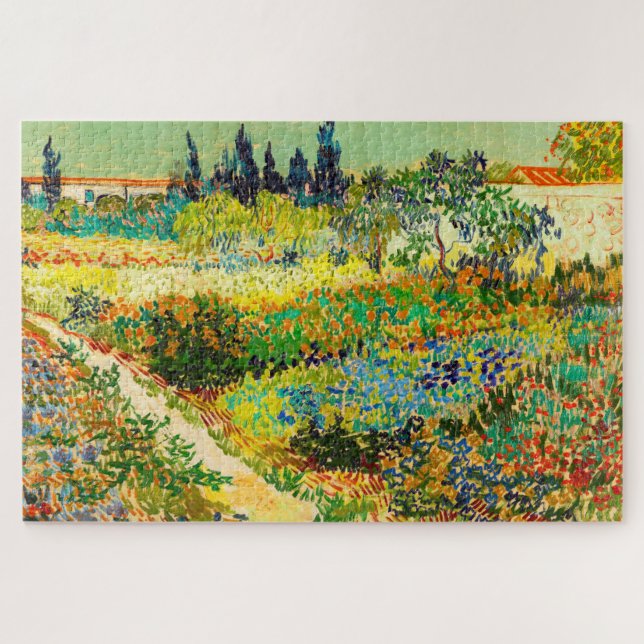 Puzzle Vincent Van Gogh Garden (Horizontal)